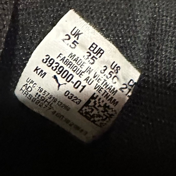 New kids PUMA x Trinity Spongebob Squarepants AC + PS sneakers Size 3.5 - Picture 10 of 11